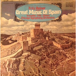 Fritz Reiner / The Chicago Symphony Orchestra Great Music Of Spain Vinyl LP USED