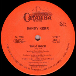 Sandy Kerr Thug Rock USED VINYL 12INCH