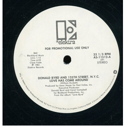 Donald Byrd & 125th Street, N.Y.C. Love Has Come Around / Love For Sale USED VINYL 12INCH 33 S RPM PROMO