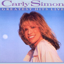 Carly Simon Greatest Hits Live Vinyl LP USED