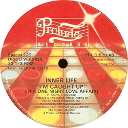 Inner Life I'm Caught Up (In A One Night Love Affair) USED VINYL 12INCH 33 S RPM