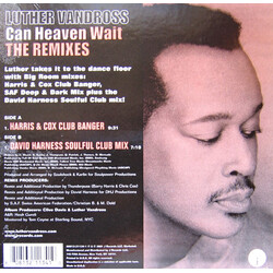 Luther Vandross Can Heaven Wait (The Remixes) VINYL 12" USED