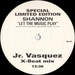 Shannon Let The Music Play (Special Limited Edition) VINYL 12" USED