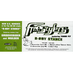 Freestylers / Tenor Fly B-Boy Stance USED VINYL 12INCH 33 S RPM