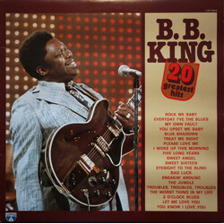 B.B. King 20 Greatest Hits Vinyl LP USED
