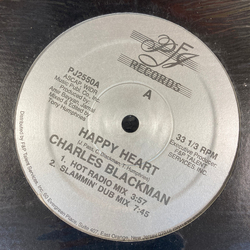 Charles Blackman Happy Heart USED VINYL 12INCH 33 S RPM