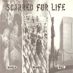 Scarred For Life Born Work Die USED VINYL 12INCH 45 RPM ALBUM