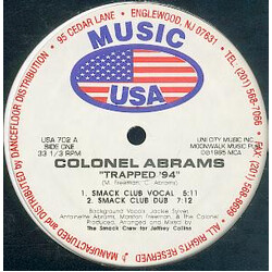 Colonel Abrams Trapped '94 USED VINYL 12INCH 33 S RPM