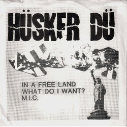 Hüsker Dü In A Free Land USED VINYL 7INCH 45 RPM