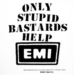 Conflict (2) Only Stupid Bastards Help EMI Vinyl LP USED