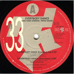 Sake Stabs / Pavesi Sound Everybody Dance USED VINYL 12INCH 33 S RPM