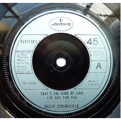 Dusty Springfield That's The Kind Of Love I've Got For You VINYL 7" USED