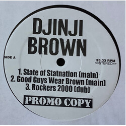 Djinji Brown S.O.S. USED VINYL 12INCH 33 S RPM PROMO