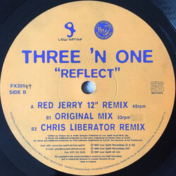 Three 'N One Reflect VINYL 12" USED