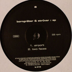Borngräber & Strüver Borngräber & Strüver Ep USED VINYL 12INCH 33 S RPM