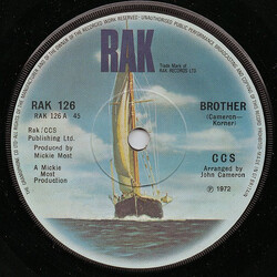 CCS Brother VINYL 7" USED
