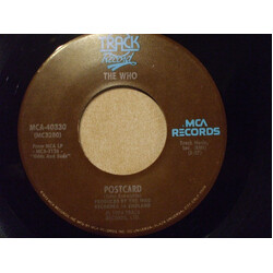 The Who Postcard / Put The Money Down USED VINYL 7INCH 45 RPM SINGLE