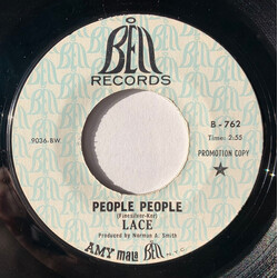 Lace (11) People People / The Nun USED VINYL 7INCH 45 RPM