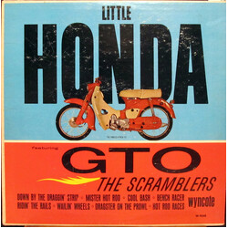The Scramblers Little Honda Featuring GTO Vinyl LP USED