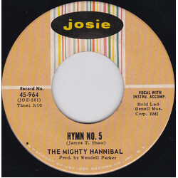 The Mighty Hannibal Hymn No. 5 / Fishin' Pole Vinyl 7" USED