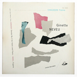 Ginette Neveu Chausson Poème Vinyl LP USED
