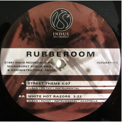 Rubberoom Street Theme / White Hot Razors USED VINYL 12INCH