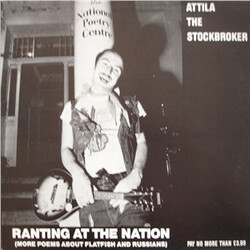 Attila The Stockbroker Ranting At The Nation Vinyl LP USED