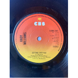 Andy Williams Getting Over You USED VINYL 7INCH 45 RPM SINGLE STEREO