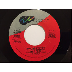 Wild Rose Go Down Swingin' USED VINYL 7INCH 45 RPM SINGLE