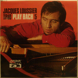 Jacques Loussier Trio Play Bach 5 Vinyl LP USED