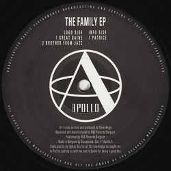 Dave Angel The Family EP USED VINYL 12INCH 33 S RPM EP