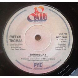 Evelyn Thomas Doomsday USED VINYL 7INCH 45 RPM SINGLE