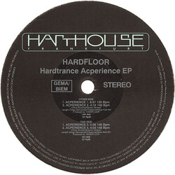 Hardfloor Hardtrance Acperience EP USED VINYL 12INCH EP 45 RPM