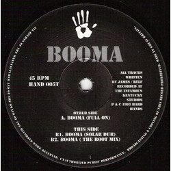 Booma Booma USED VINYL 12INCH 45 RPM