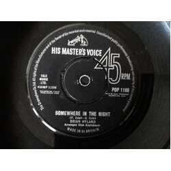 Brian Hyland Somewhere In The Night USED VINYL 7INCH 45 RPM SINGLE