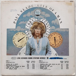 Paul Slade Life Of A Man Vinyl LP USED