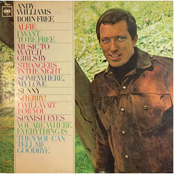Andy Williams Born Free Vinyl LP USED