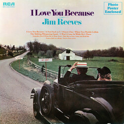 Jim Reeves I Love You Because Vinyl LP USED