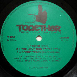Together / Cybertec The House Sound Vol 2 / Coming On Strong USED VINYL 12INCH 33 S RPM