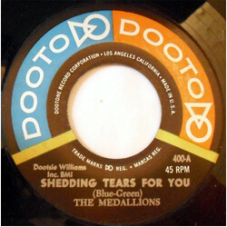 The Medallions Shedding Tears For You USED VINYL 7INCH 45 RPM REISSUE