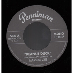 Marsha Gee / Count Yates Peanut Duck / Chimpanzee USED VINYL 7INCH 45 RPM SINGLE MONO STEREO REPRESS