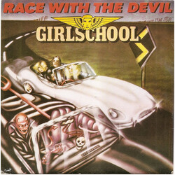 Girlschool Race With The Devil USED VINYL 7INCH SINGLE