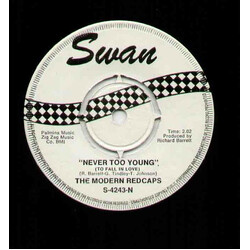 The Modern Redcaps Never Too Young (To Fall In Love) USED VINYL 7INCH 45 RPM SINGLE REISSUE