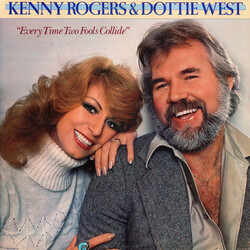 Kenny Rogers / Dottie West Every Time Two Fools Collide Vinyl LP USED