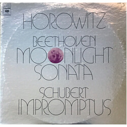 Vladimir Horowitz / Ludwig van Beethoven / Franz Schubert Moonlight Sonata / Impromptus Vinyl LP USED