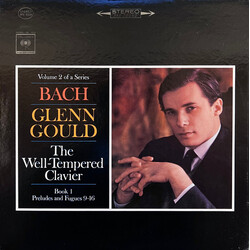 Johann Sebastian Bach / Glenn Gould The Well-Tempered Clavier, Book I, Preludes And Fugues 9-16 Vinyl LP USED