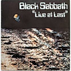 Black Sabbath Live At Last Vinyl LP USED