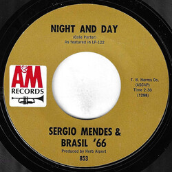 Sérgio Mendes & Brasil '66 Night And Day USED VINYL 7INCH 45 RPM STYRENE