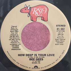 Bee Gees How Deep Is Your Love USED VINYL 7INCH 45 RPM SINGLE