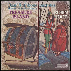 Basil Rathbone Robin Hood / Treasure Island Vinyl LP USED